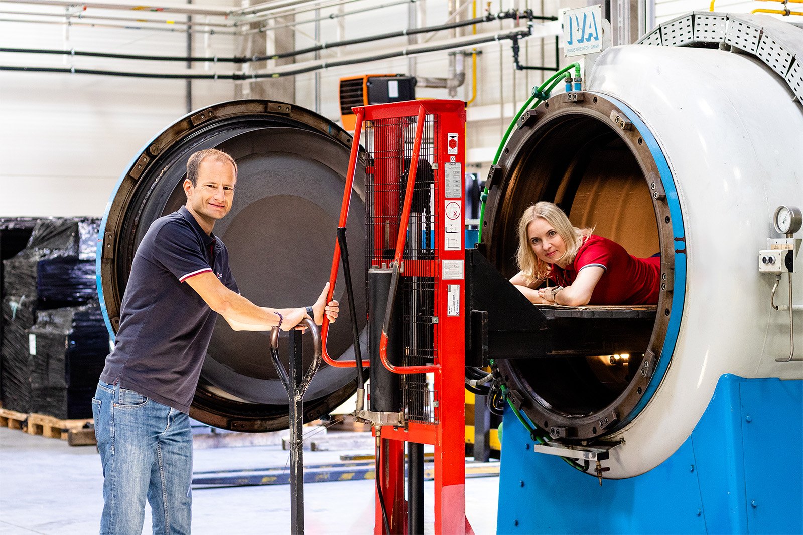 Ing. Vendula Nováková Medunová a Ing. Martin Příhoda